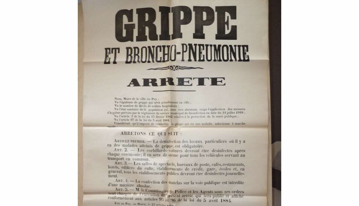 La grippe espagnole (1918-1919) dans les journaux français par Françoise Bouron